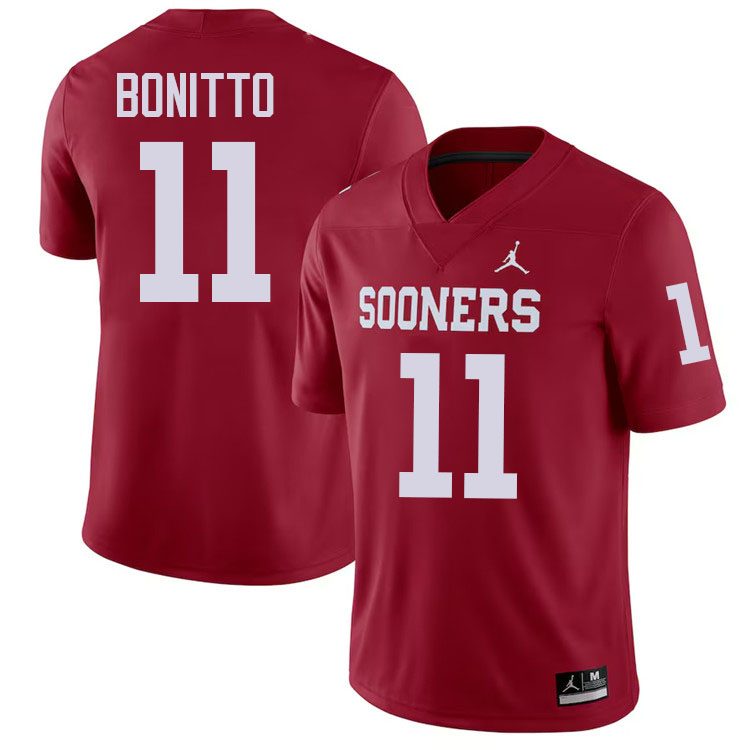 Nik Bonitto Oklahoma Sooners Jersey,Oklahoma Sooners Football Uniforms,Jersey-Crimson